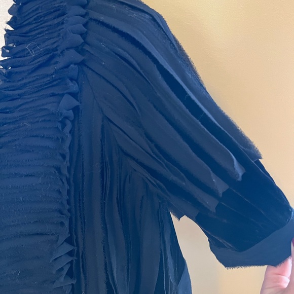 BCBG Velvet Cropped Jacket - Picture 5 of 9